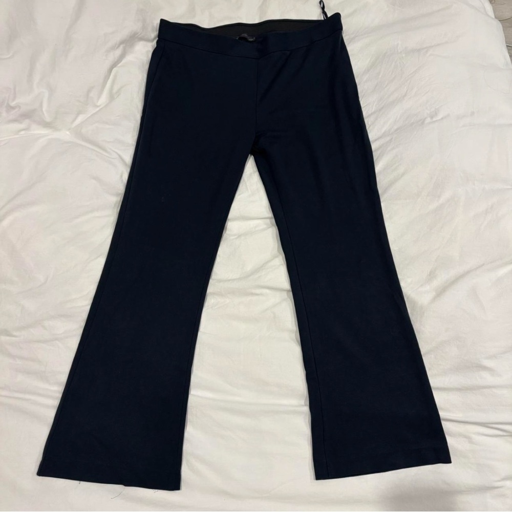 Navy Flared Pants